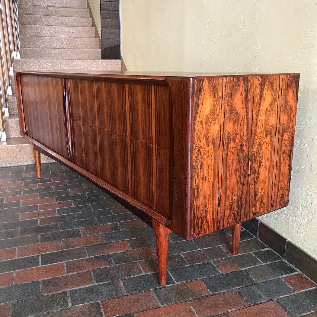 *ON HOLD* Rosewood Tambour Door Credenza