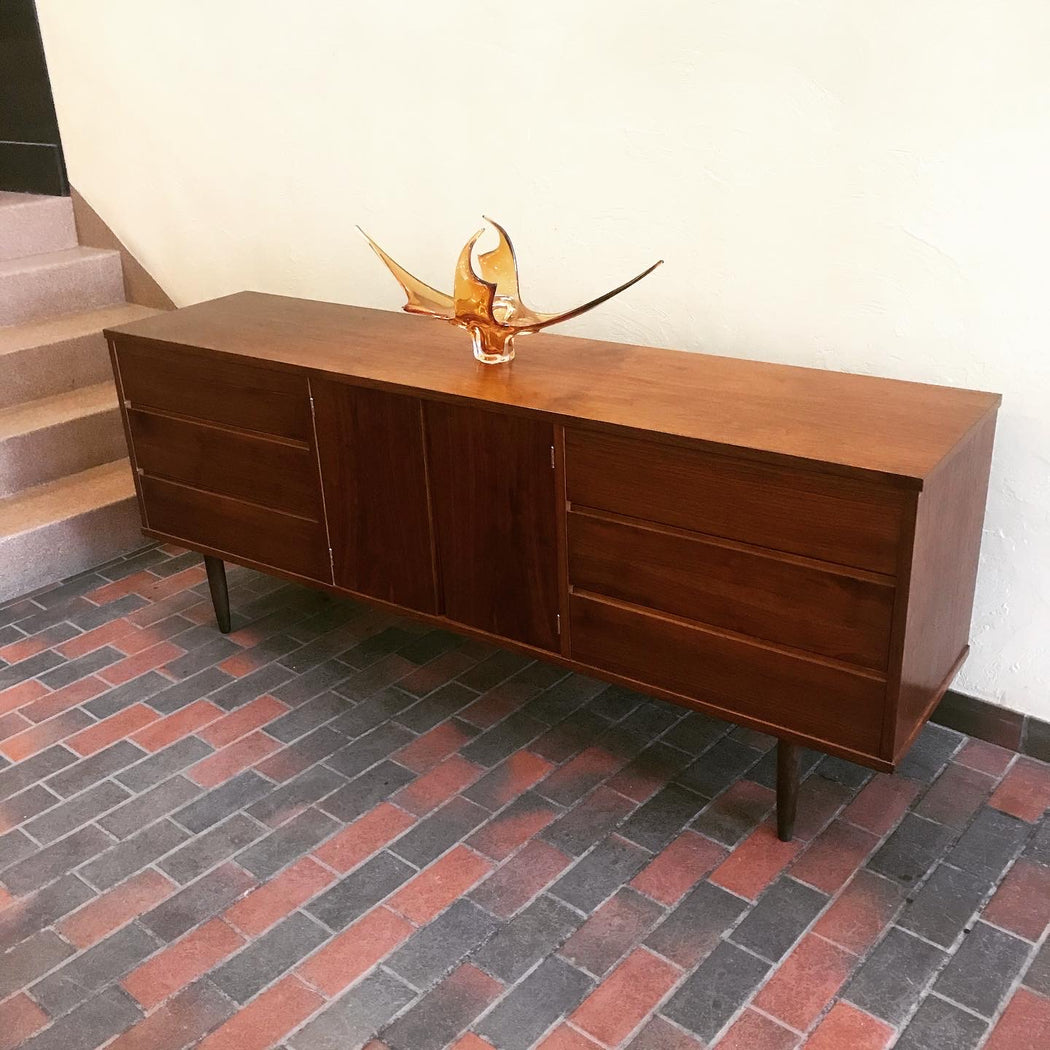 Walnut Credenza Dresser