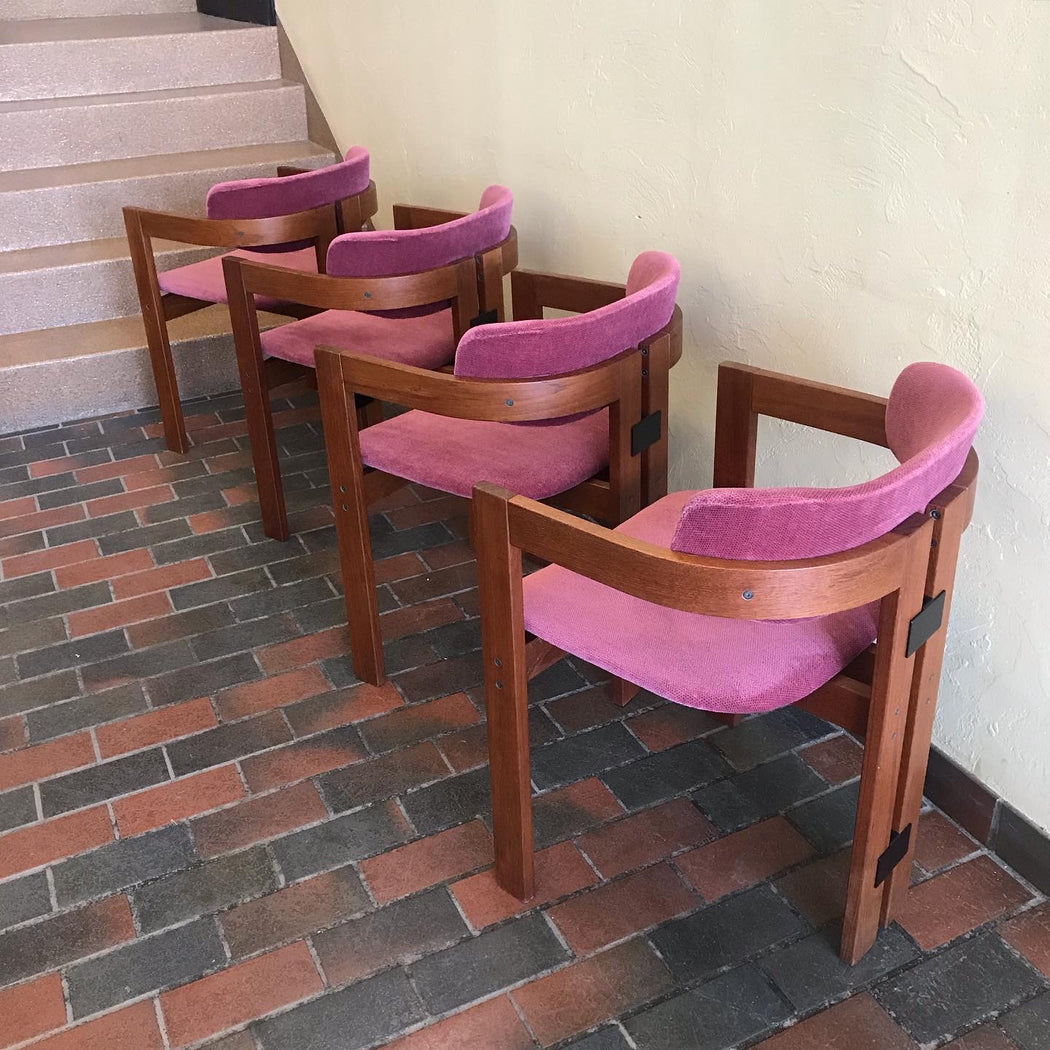 Set of Four Teak Dining Chairs
