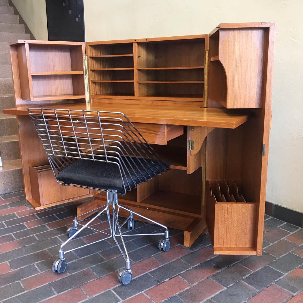 Teak Magic Box Desk
