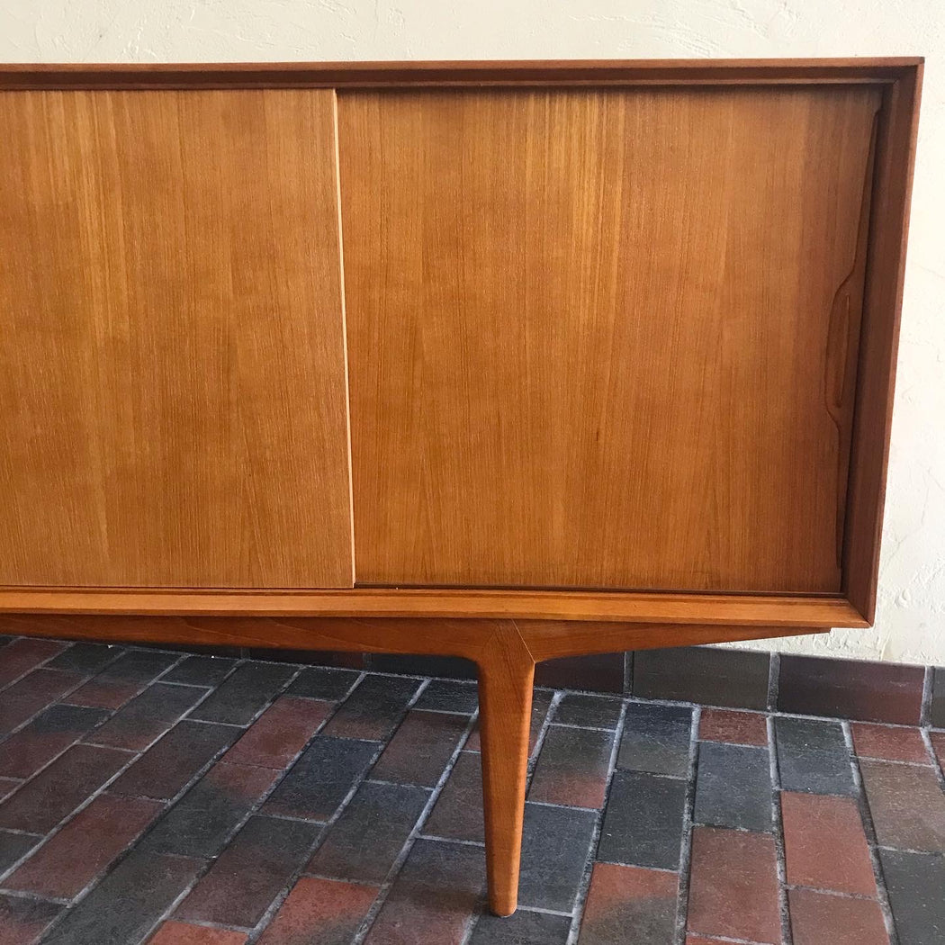 Danish Teak Knud Nielsen Credenza