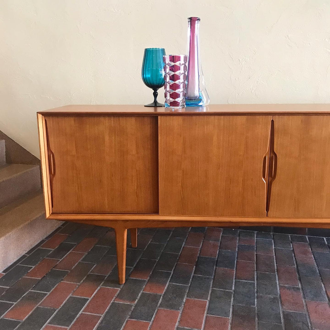 Danish Teak Knud Nielsen Credenza