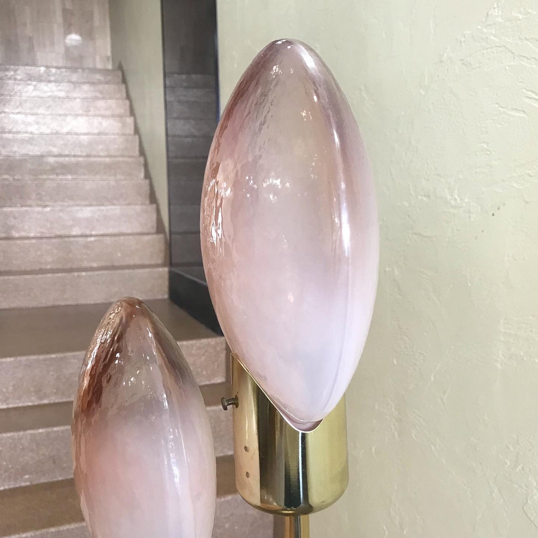 Brass Lollipop Floor Lamp