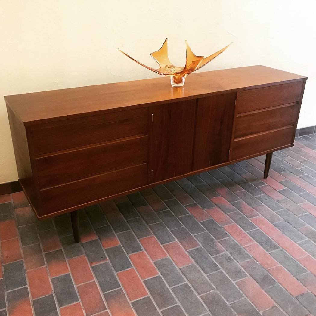 Walnut Credenza Dresser