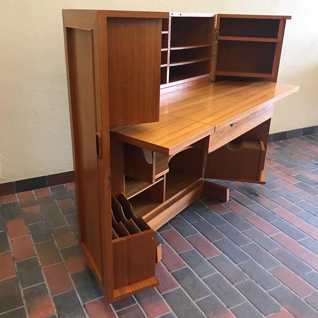 Teak Magic Box Desk