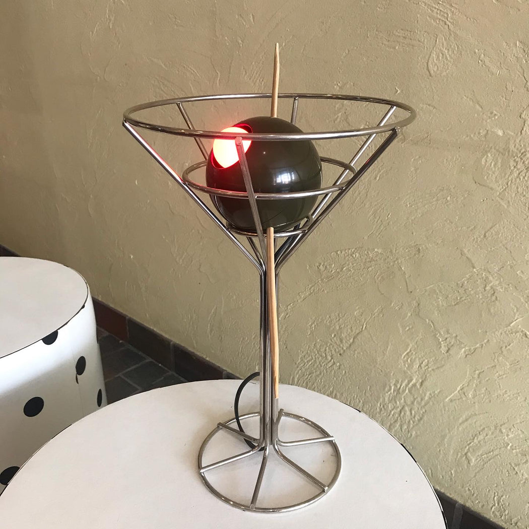 SOLD David Krys Martini Lamp