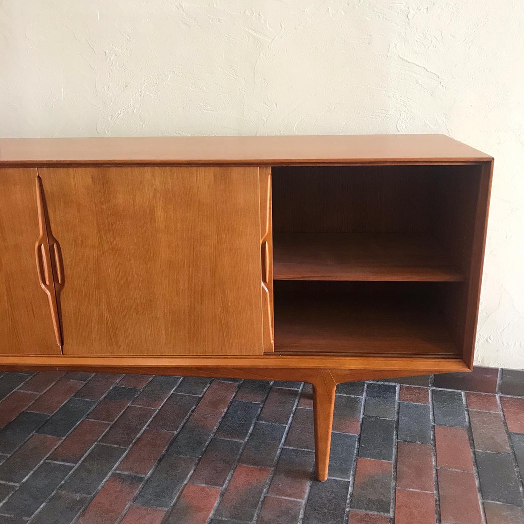 Danish Teak Knud Nielsen Credenza