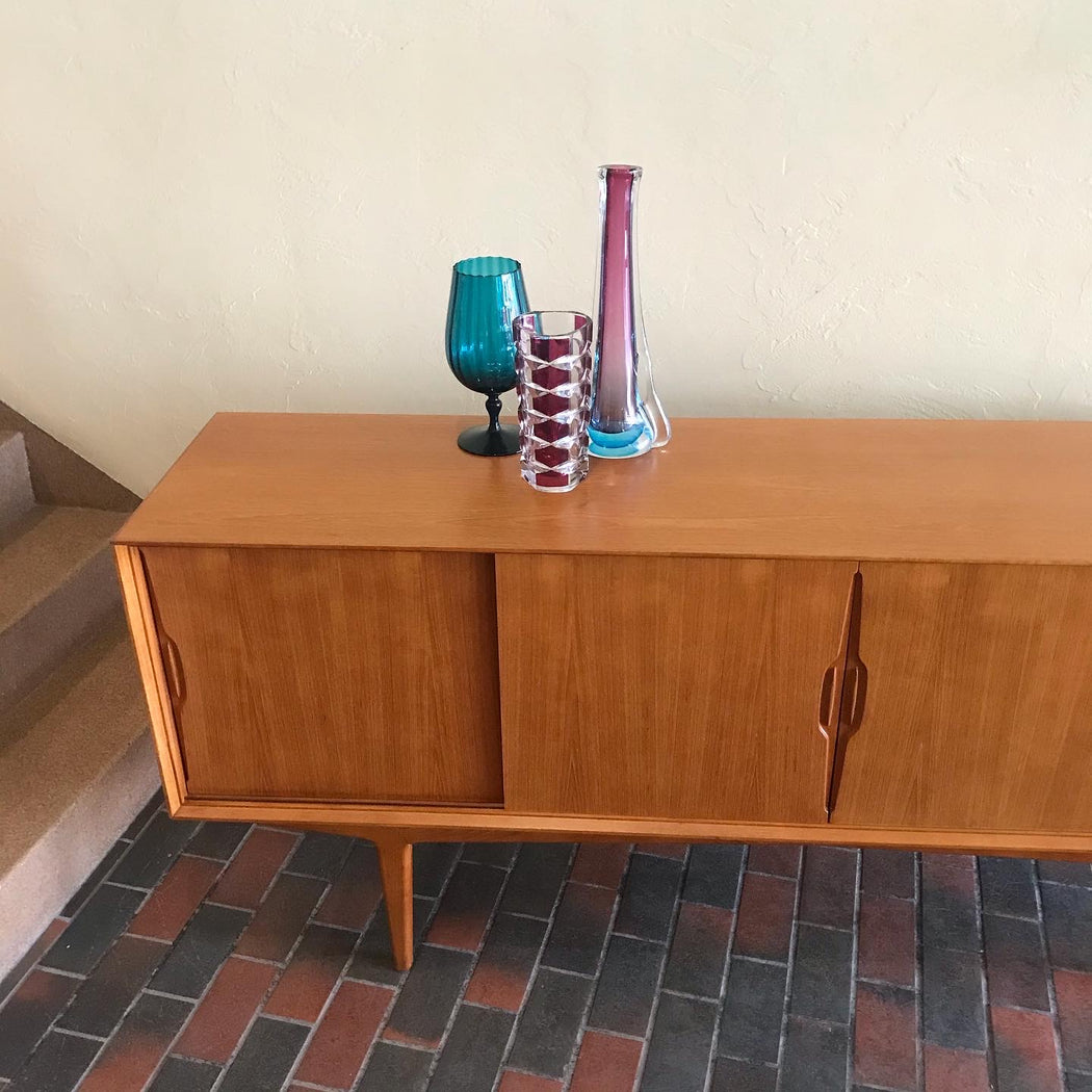 Danish Teak Knud Nielsen Credenza