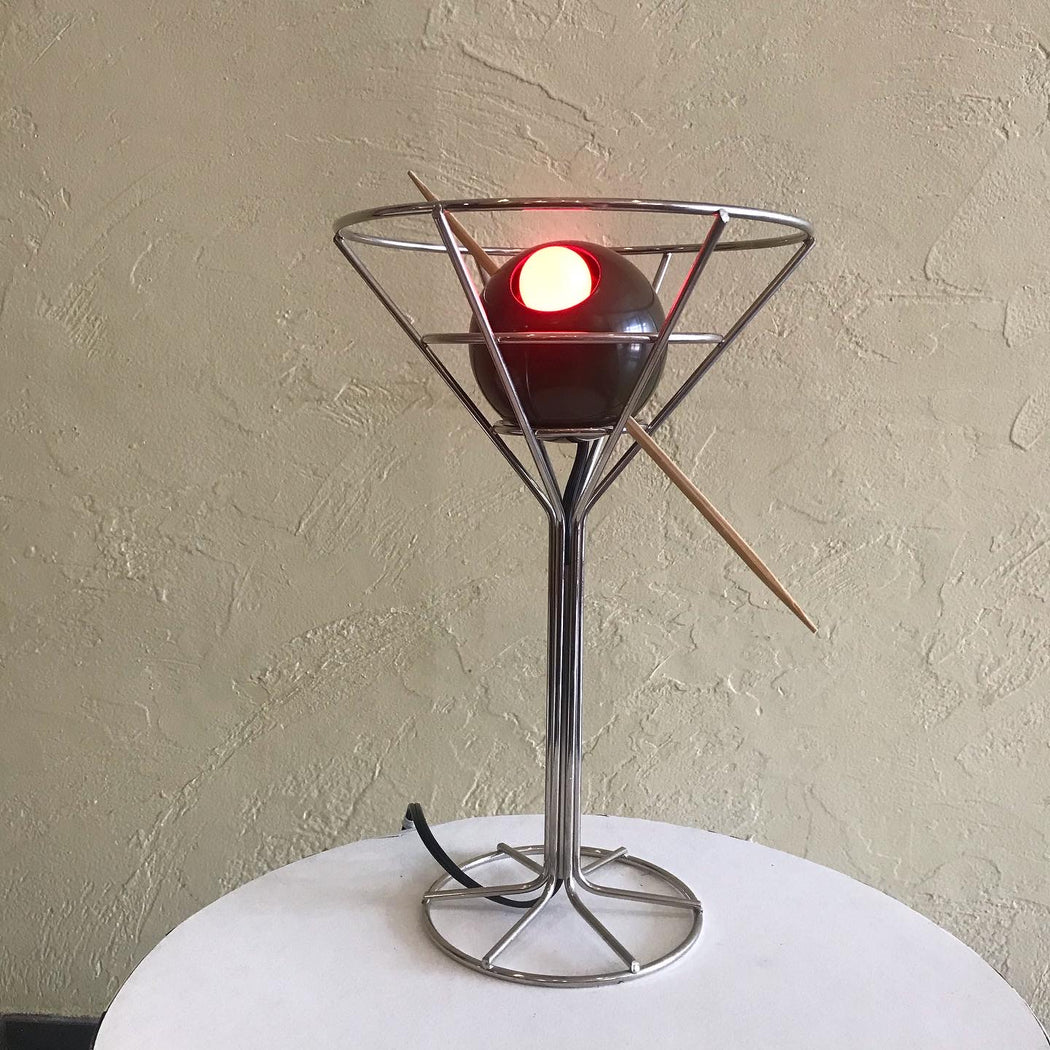 SOLD David Krys Martini Lamp