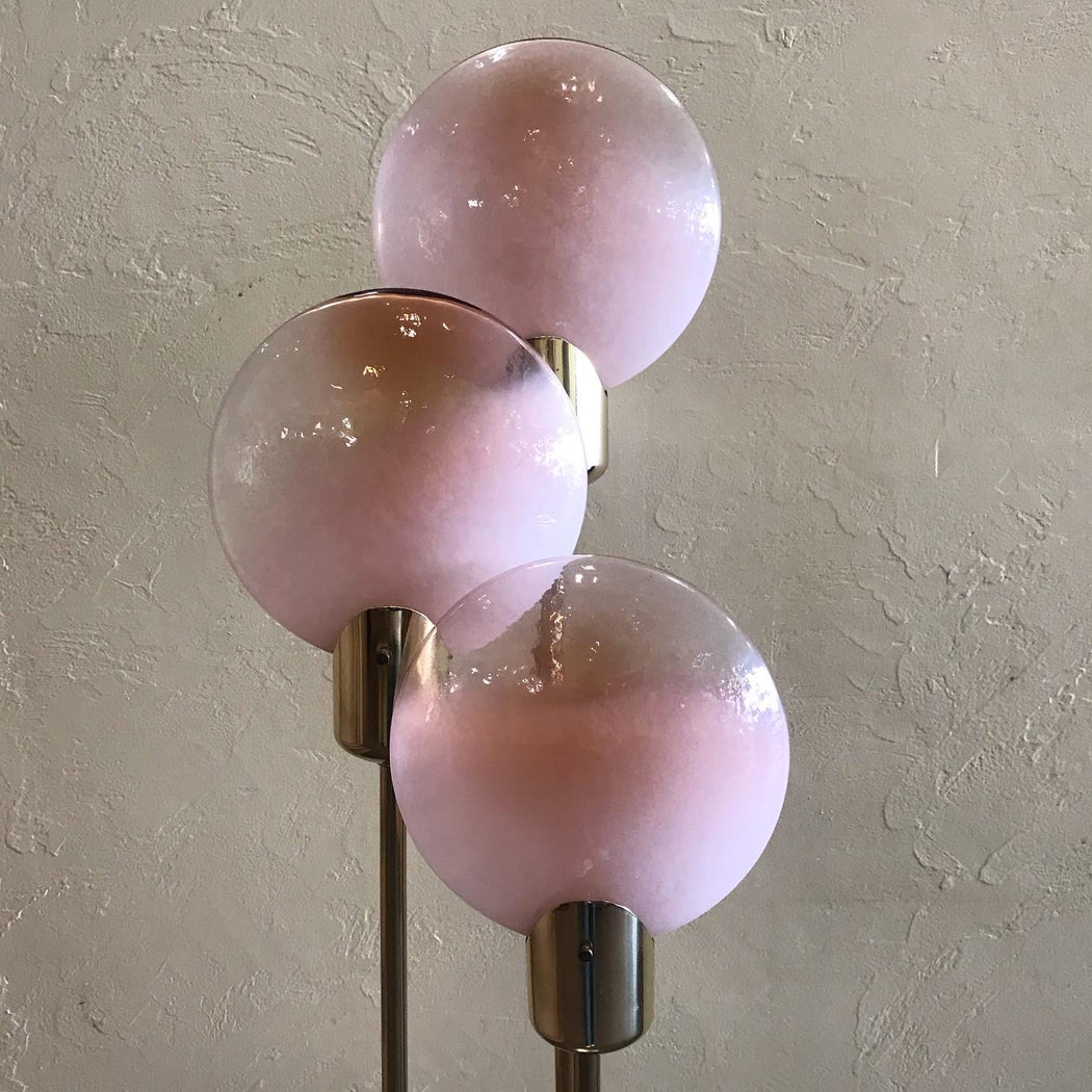 Brass Lollipop Floor Lamp