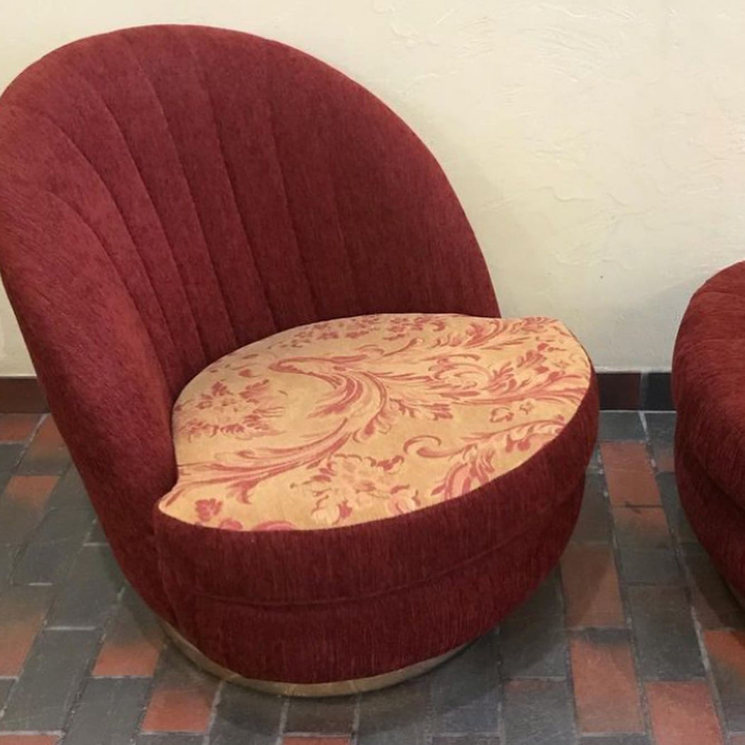 SOLD • Milo Baughman Swivel Chairs