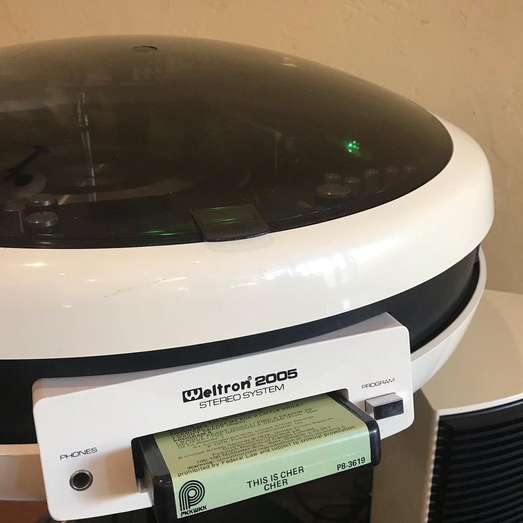 SOLD • 1970s Space Age Weltron 2005 Stereo