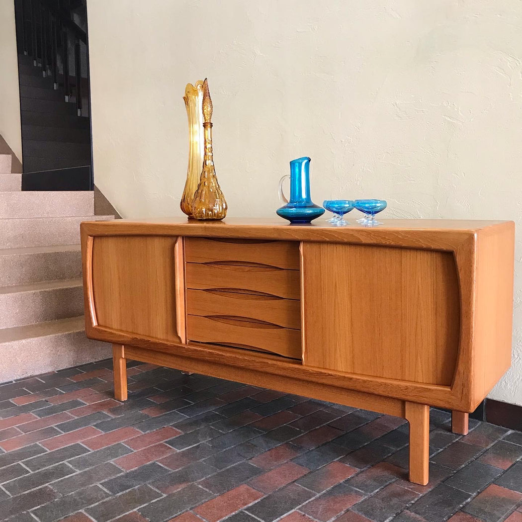 SOLD • Petite Danish Teak Credenza