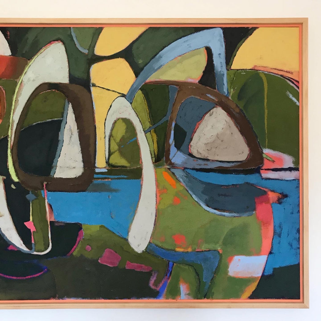 SOLD • Original Abstract Painting : Floro