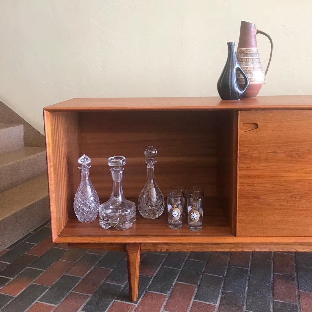 SOLD • Dyrlund Danish Teak Credenza