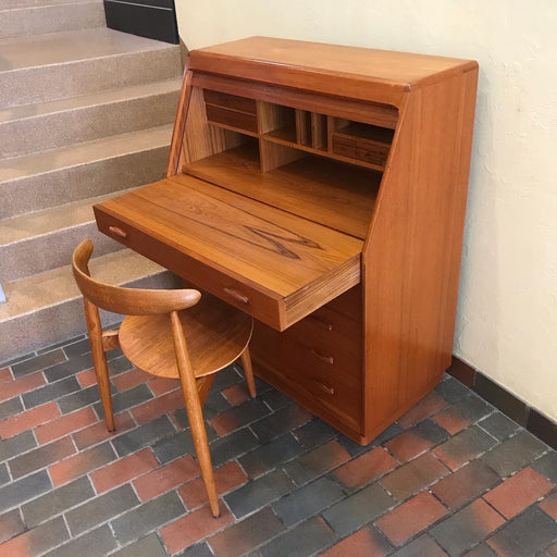 SOLD •Dyrlund Tambour Door Desk