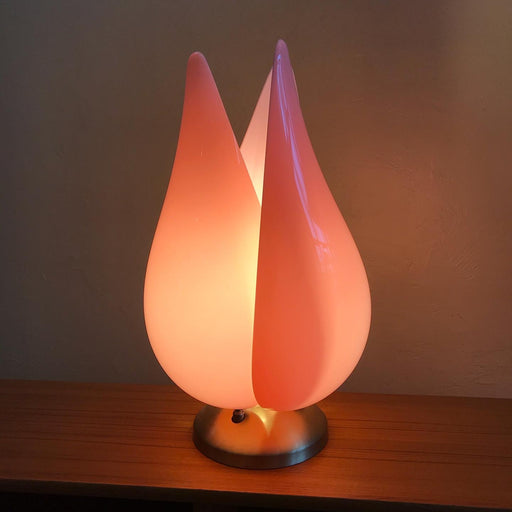 SOLD • Pink Rougier Lamp