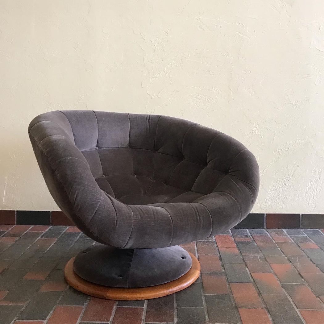 SOLD • R. Huber Swivel Tub Chairs