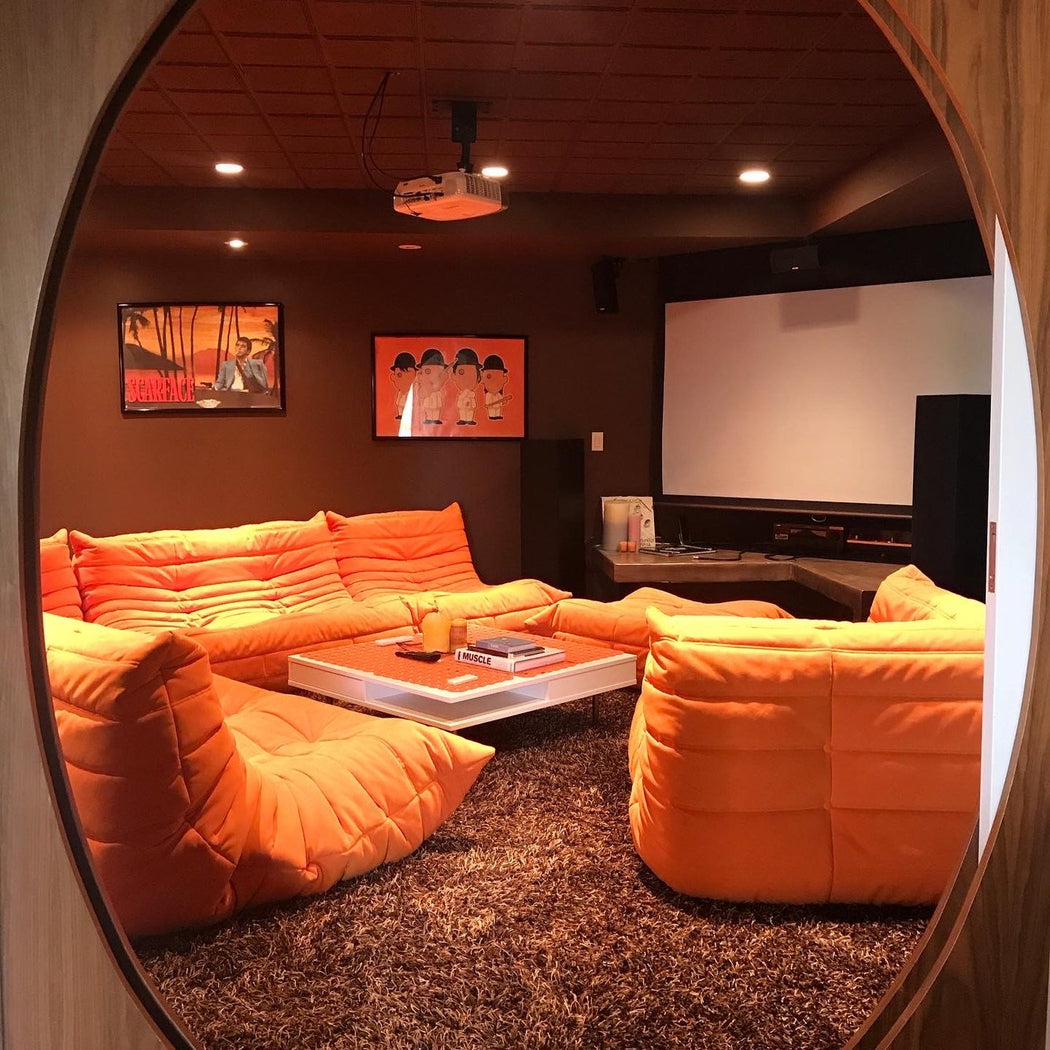SOLD • TOGO Sofa, Fireside Chair + Corner Seat