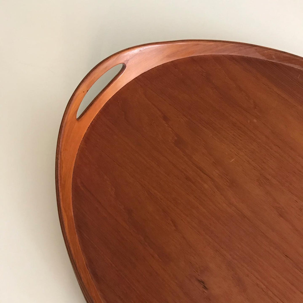 Dansk Large Oval Teak Tray