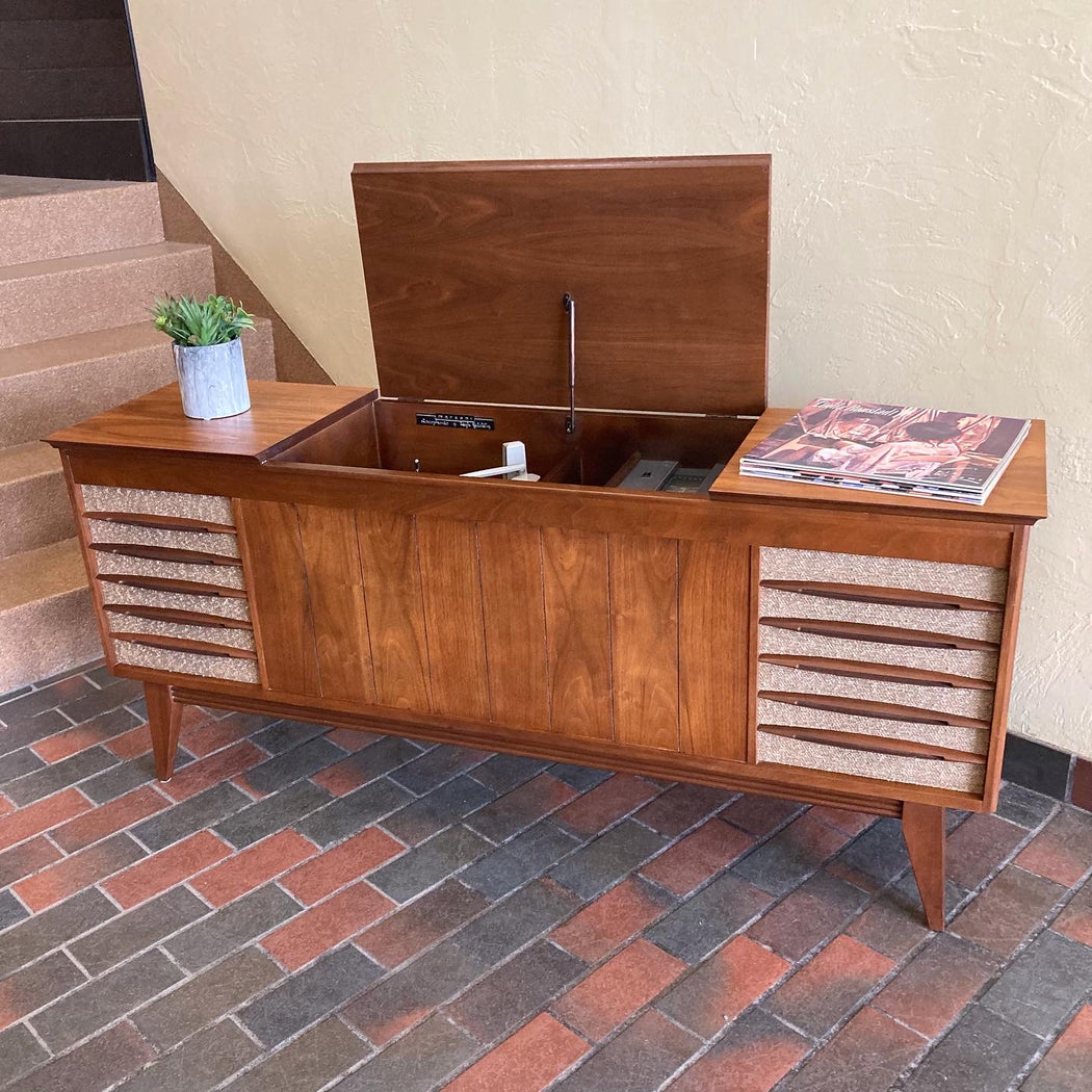 SOLD•Marconi Walnut Stereo