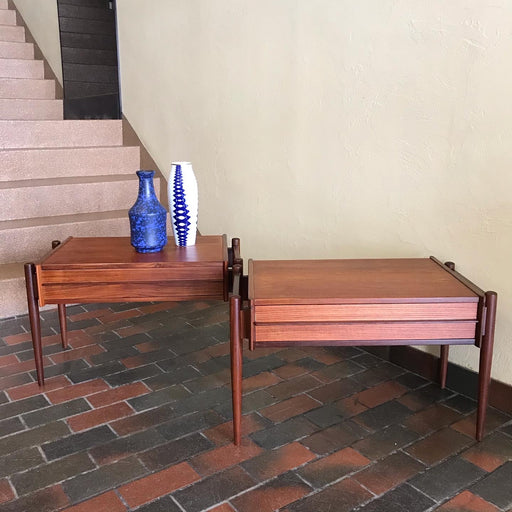 SOLD • Danish Teak Side Tables