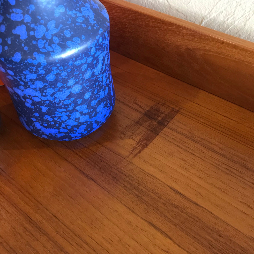 SOLD • Teak Extendable Console Desk