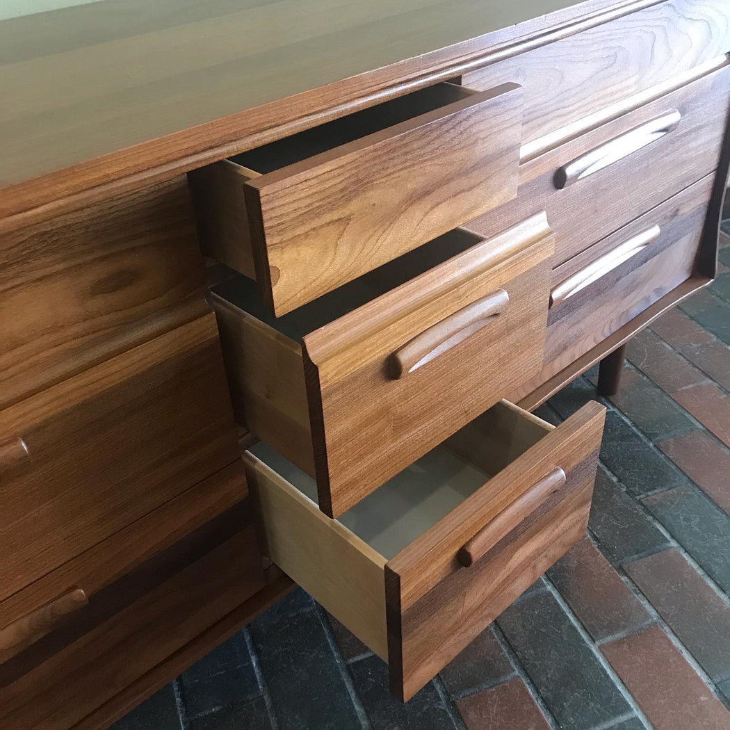 Sold • Jan Kuypers Solid Teak Dresser