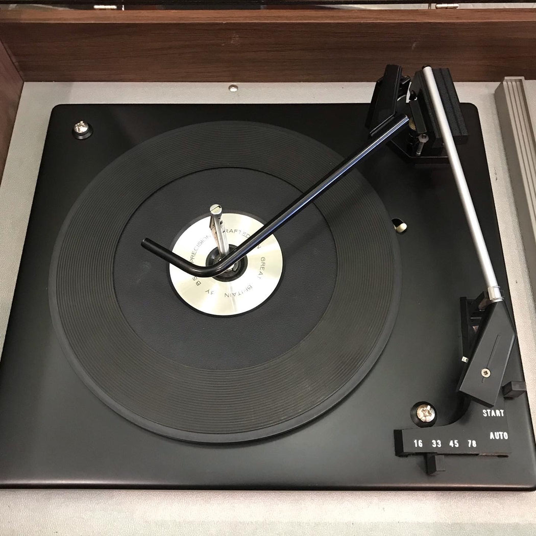 Sold • Vintage Radio Record Player