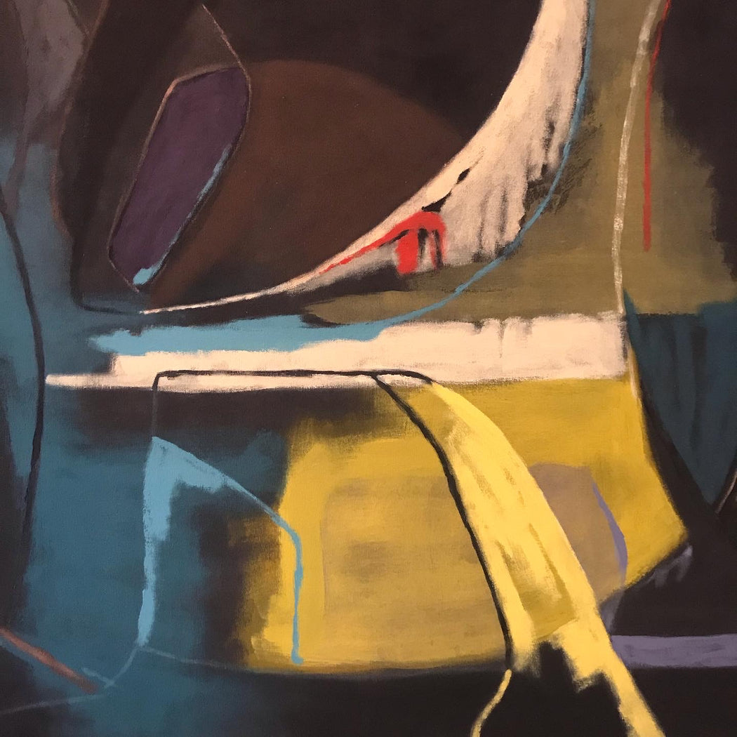 SOLD • Original Abstract Painting : Grymyr