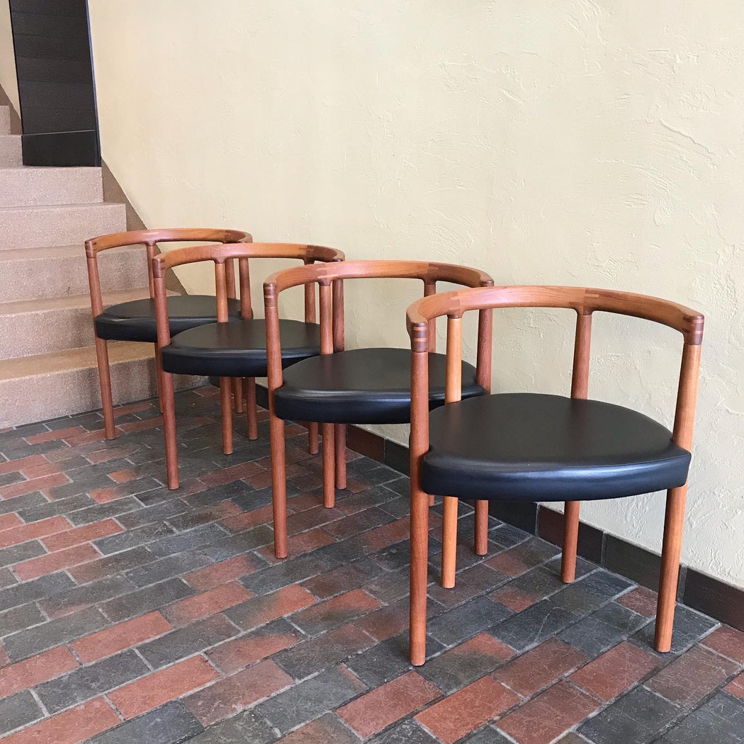 SOLD • Midcentury Teak Dining Chairs