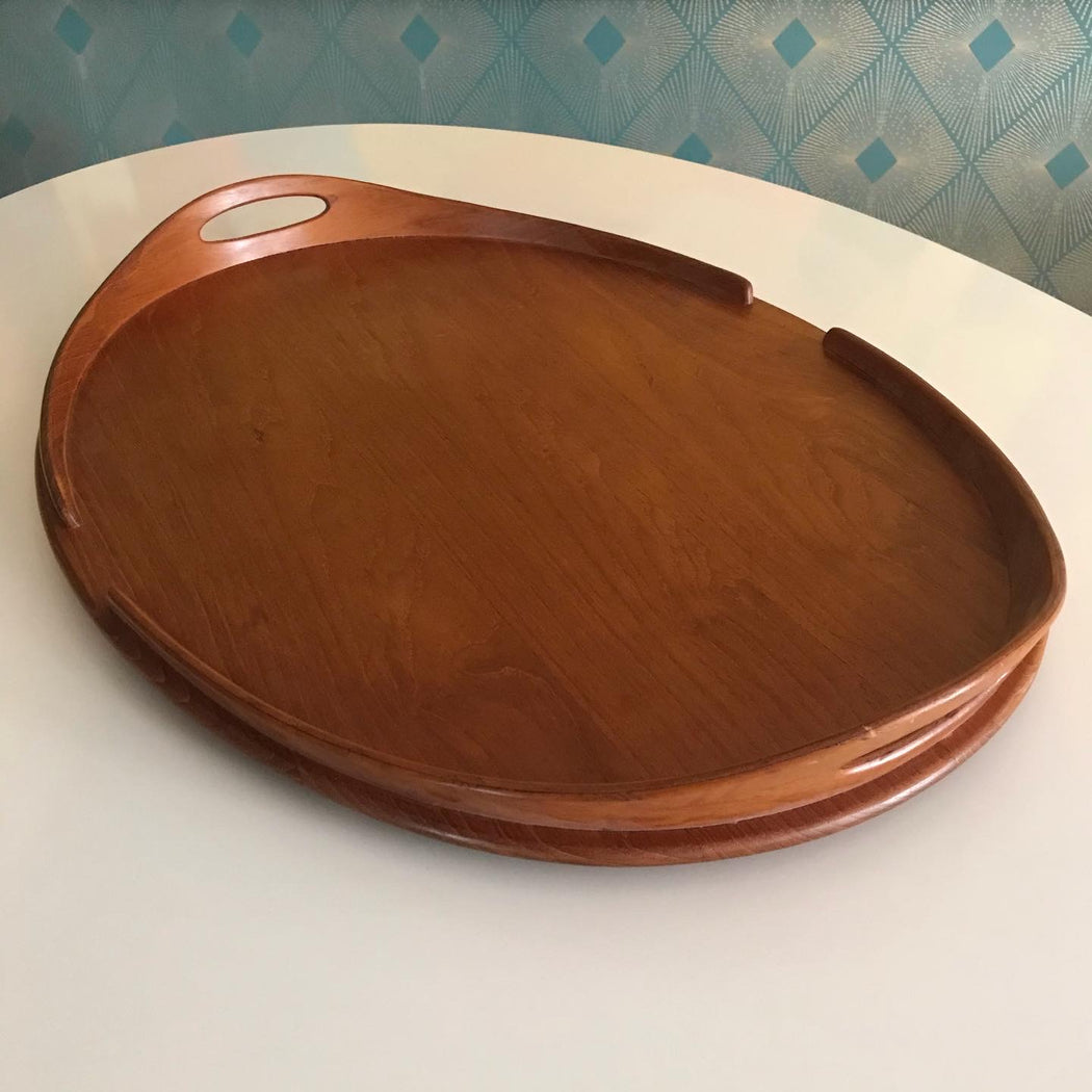 Dansk Large Oval Teak Tray