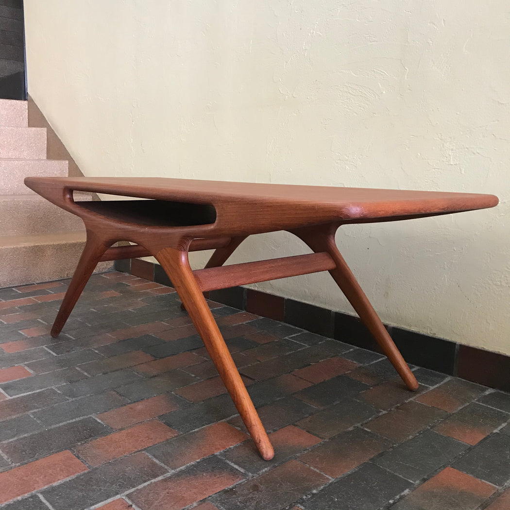 SOLD • Johannes Andersen ‘Smile’ Coffee Table