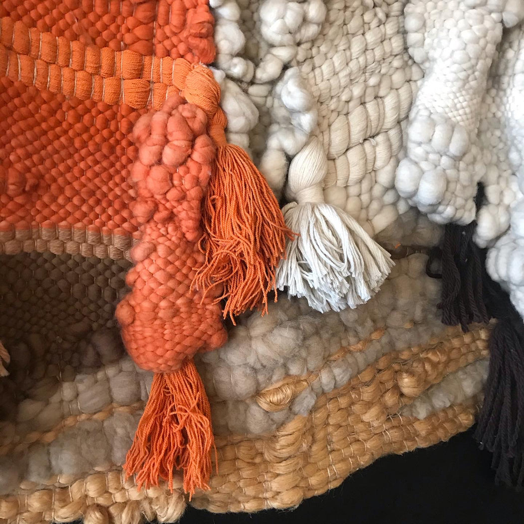 SOLD • Giant 1970s Weaving