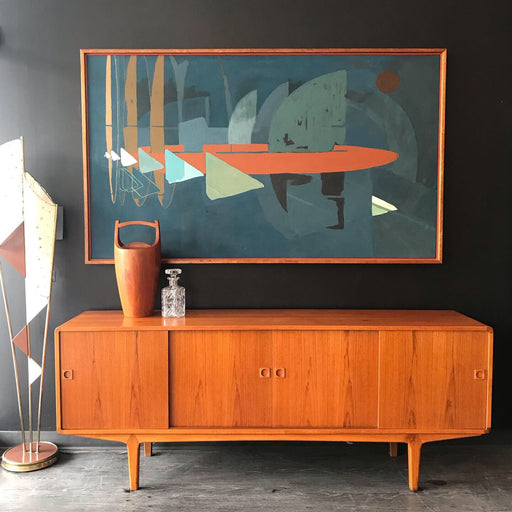 Sold • Danish Teak Credenza