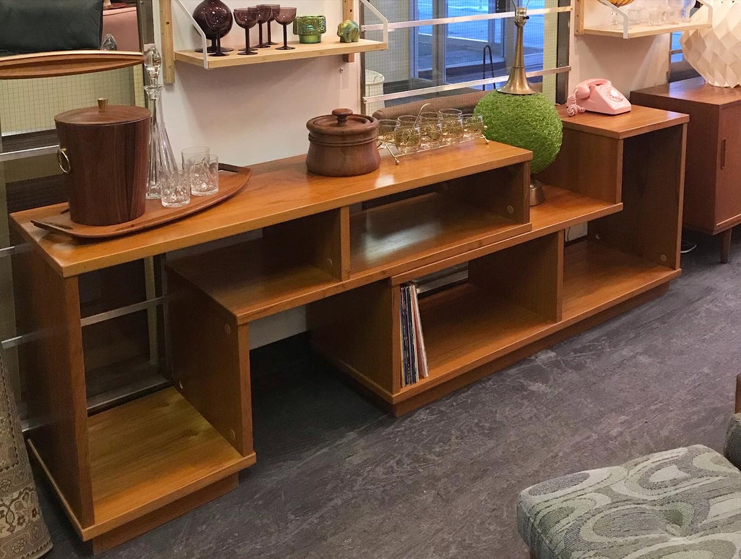 SOLD • Teak Extending Credenza