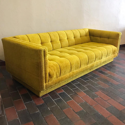 SOLD • Super Gold 70s Sofa