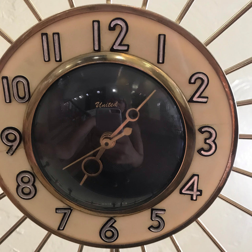 Electric Starburst Clock