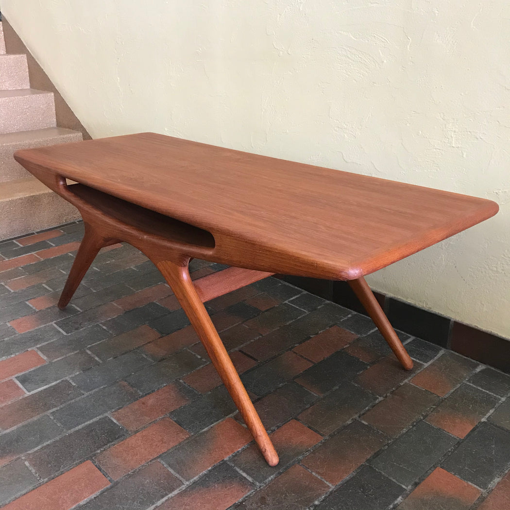 SOLD • Johannes Andersen ‘Smile’ Coffee Table