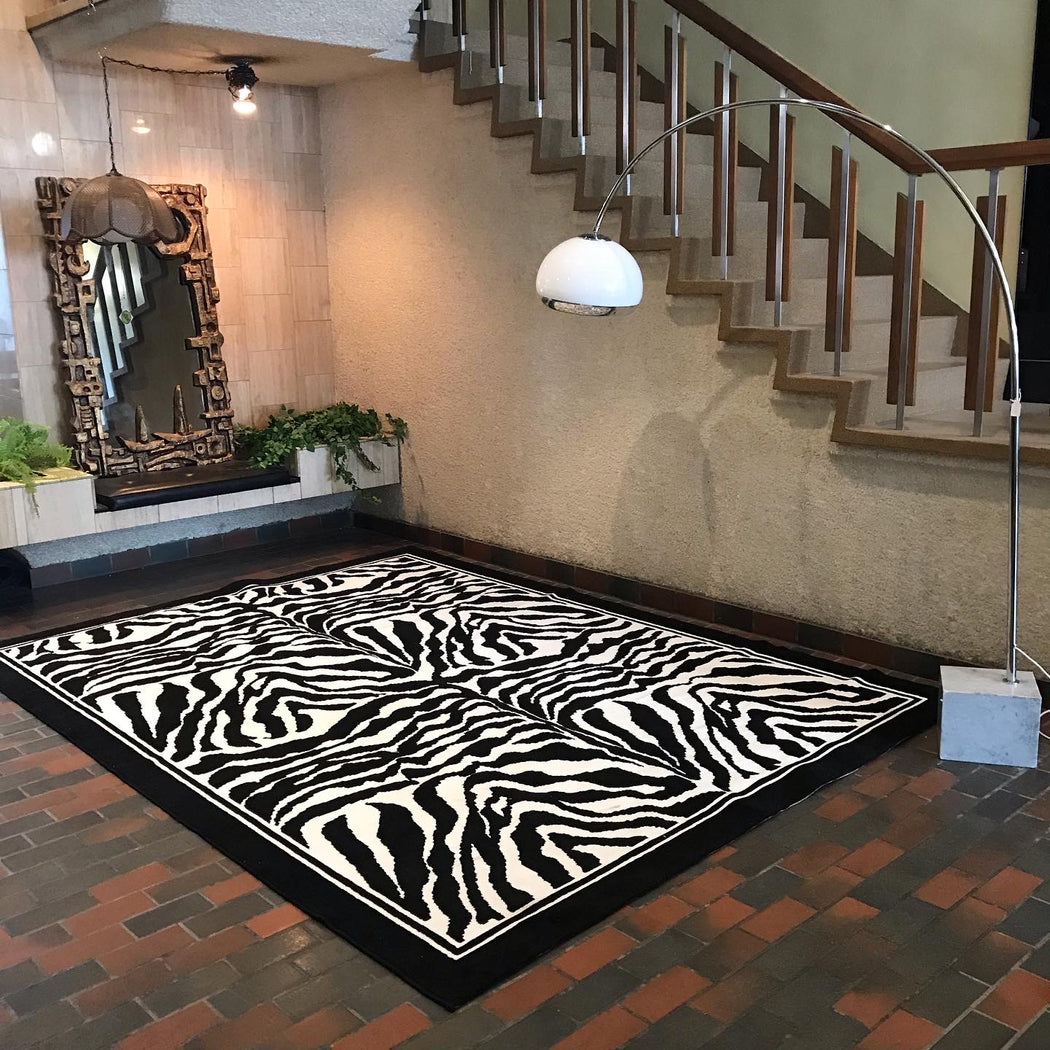 SALE • Zebra Print Rug