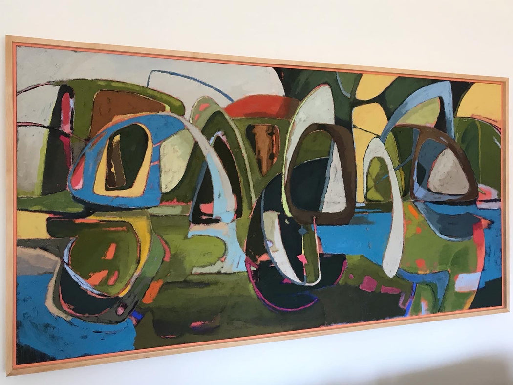 SOLD • Original Abstract Painting : Floro
