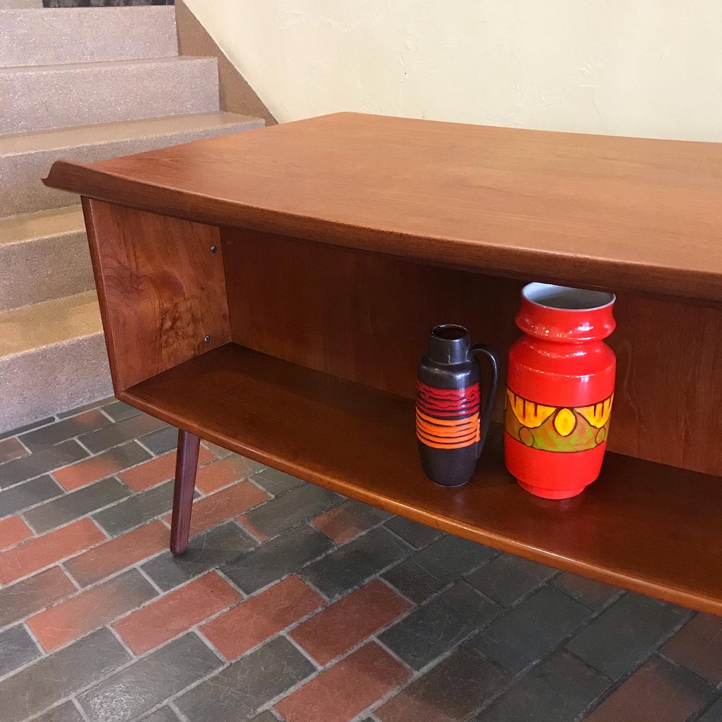 SOLD • Svend Aage Madsen Bow Edge Desk