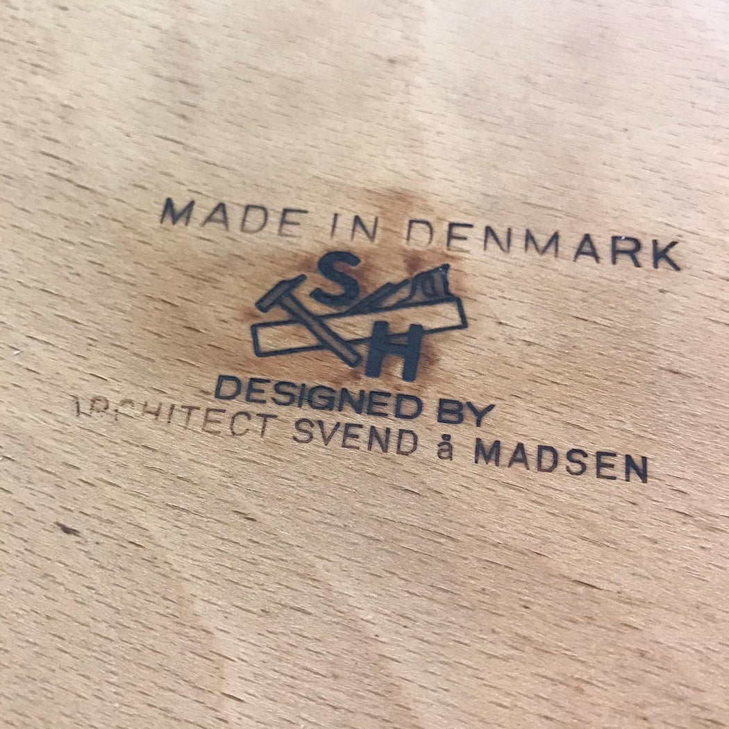 SOLD • Svend Aage Madsen Bow Edge Desk