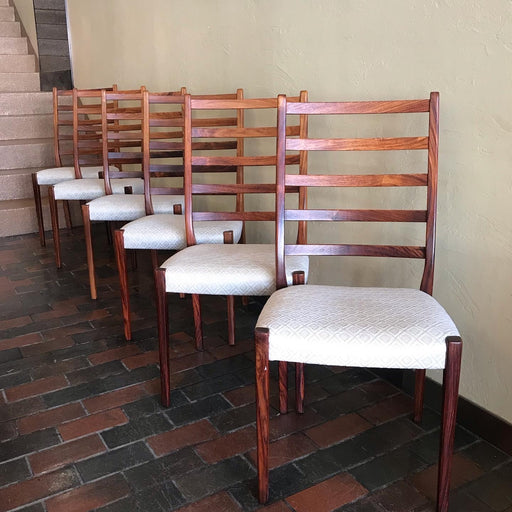 SOLD • Swedish Rosewood Dining Chairs