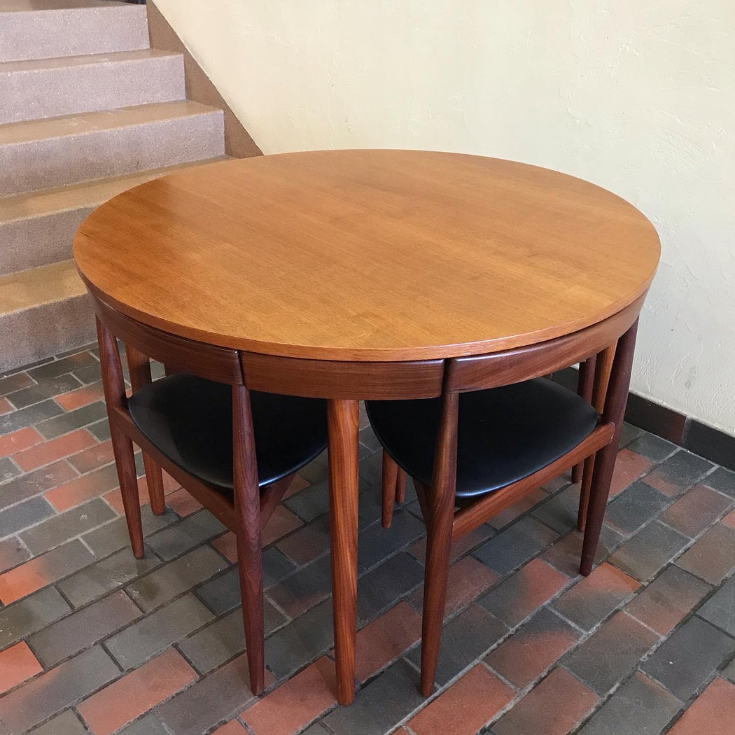 SOLD • Hans Olsen Roundette Dining Set