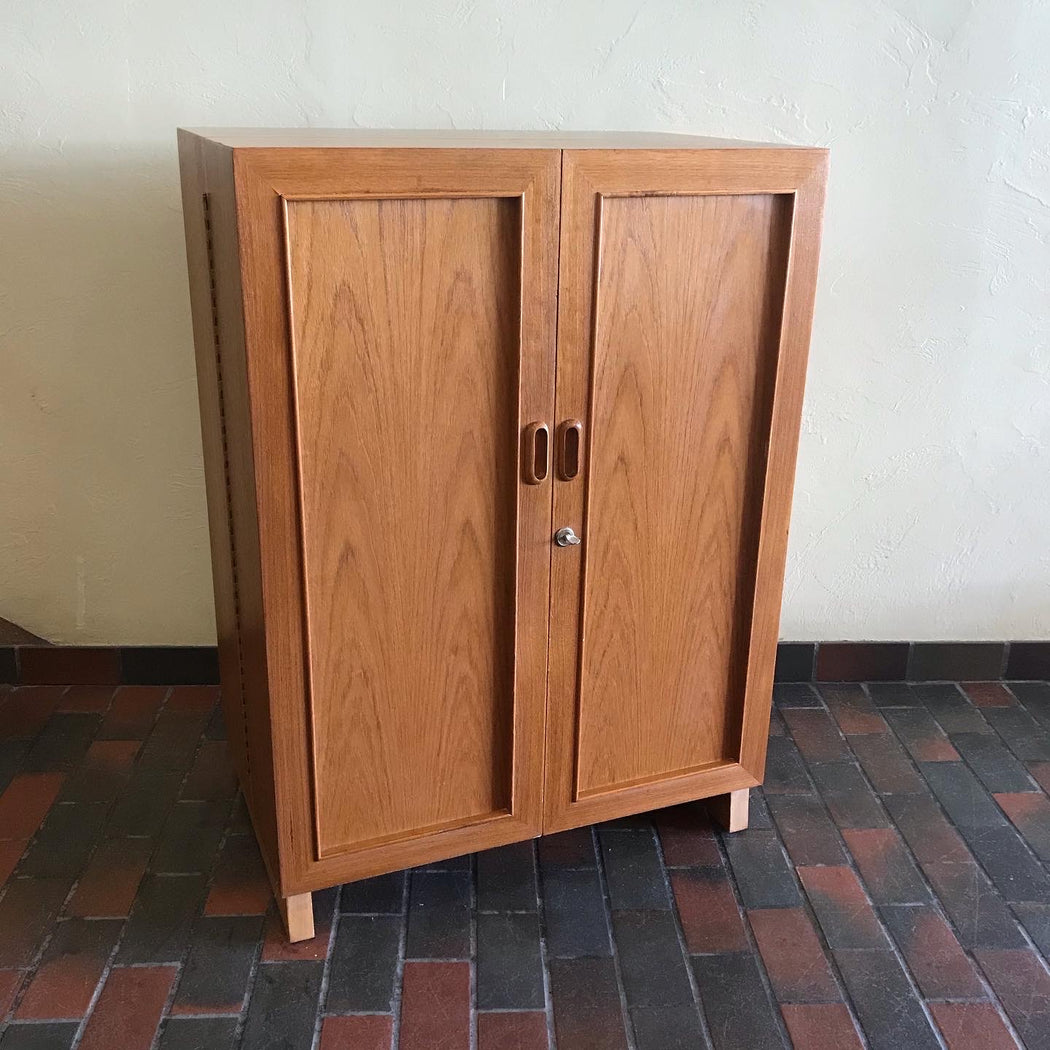 SOLD • Teak Fold Out Desk
