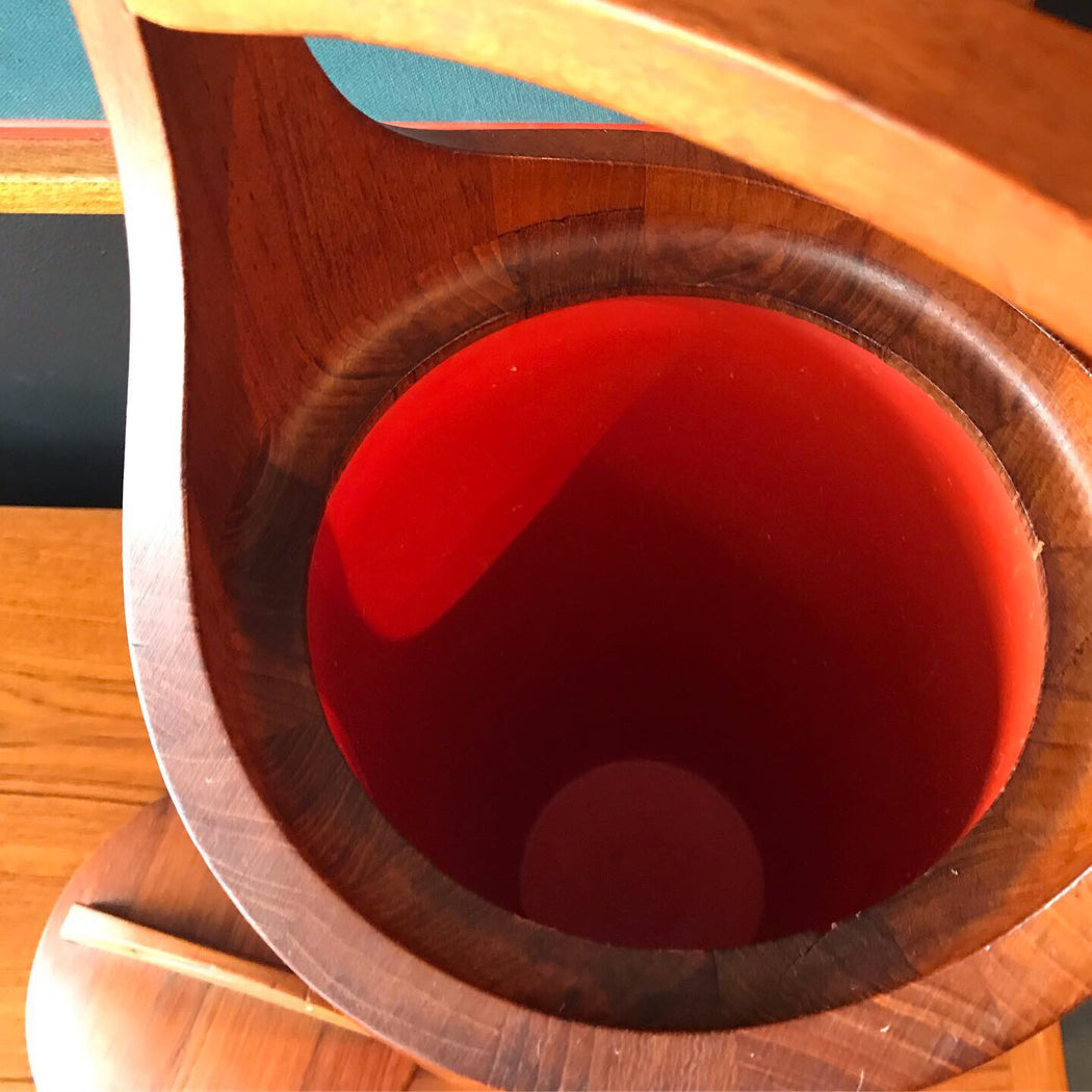 Sold • Dansk Teak Ice Bucket