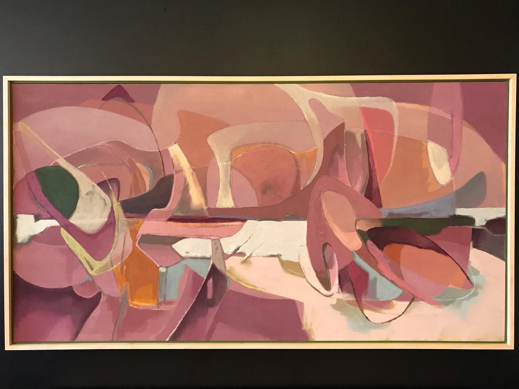 Original Abstract Painting: Loppepose
