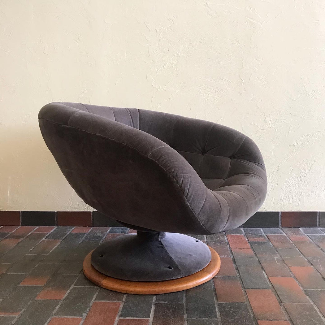 SOLD • R. Huber Swivel Tub Chairs