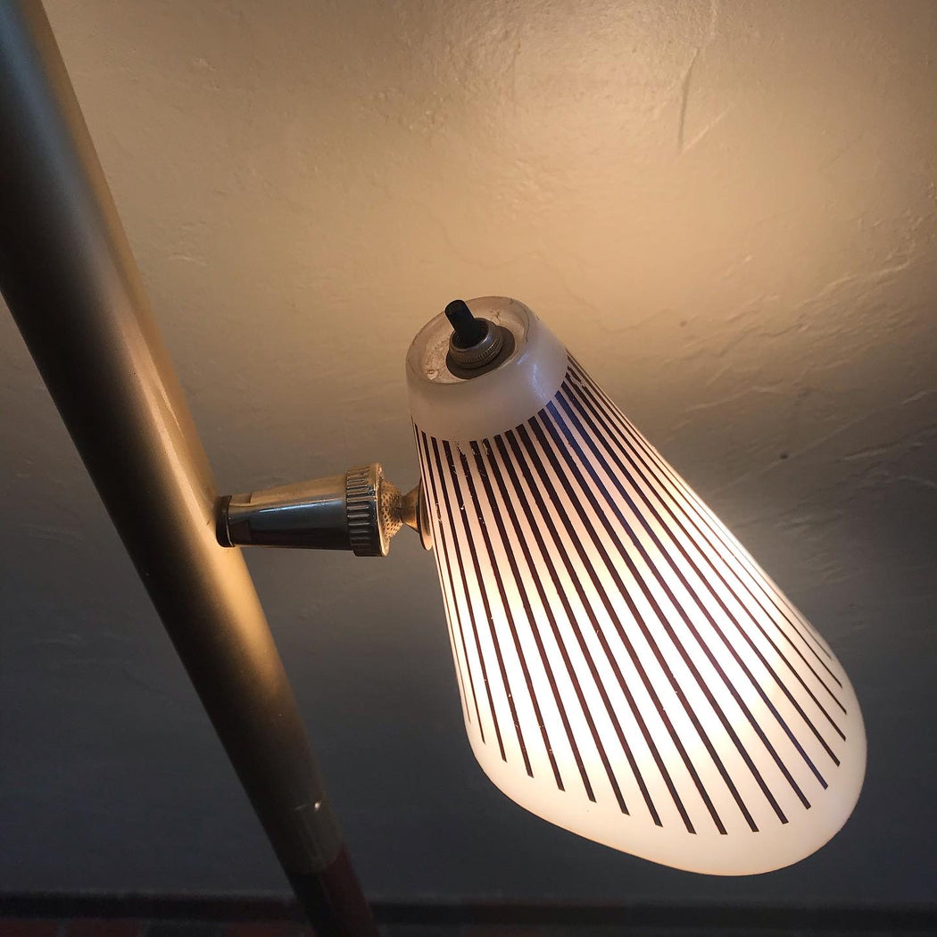 SOLD•1960s Tension Pole Lamp